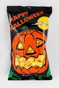 Halloween Cheese Popcorn