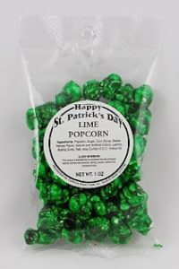St Patrick's Green Lime Popcorn